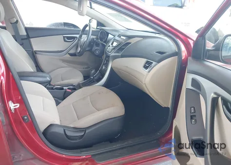 2016 Hyundai Elantra Se z USA, uszkodzony, nr VIN 5NPDH4AE6GH781602